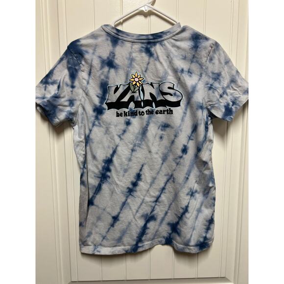 Vans T Shirt Womens Large Tie-Dye with sunflower on logo - Picture 4 of 4